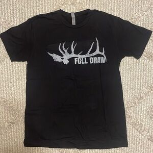 Next Level Apparel Black Full Draw T-Shirt